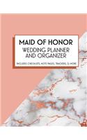 Maid of Honor Wedding Planner and Organizer
