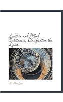 Lecithin and Allied Substances; Classfication the Lipins