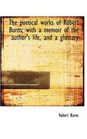 The Poetical Works of Robert Burns; With a Memoir of the Author's Life, and a Glossary