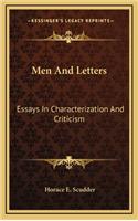 Men and Letters