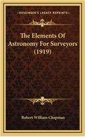 The Elements Of Astronomy For Surveyors (1919)