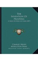 Invention Of Printing