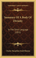 Summary Of A Body Of Divinity