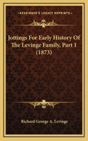 Jottings For Early History Of The Levinge Family, Part 1 (1873)