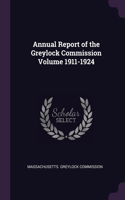 Annual Report of the Greylock Commission Volume 1911-1924