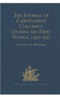 Journal of Christopher Columbus (During His First Voyage, 1492-93)