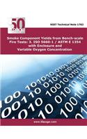 Smoke Component Yields from Bench-scale Fire Tests: 3. ISO 5660-1 / ASTM E 1354 with Enclosure and Variable Oxygen Concentration
