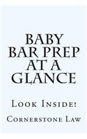 Baby Bar Prep At A Glance