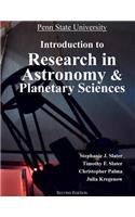 Introduction to Research in Astronomy
