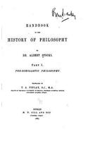 Handbook of the History of Philosophy - Part I