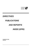 U.S. Coast Guard DIRECTIVES PUBLICATIONS and REPORTS INDEX (DPRI)