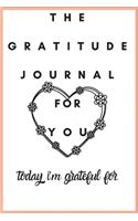 Gratitude Journal for you