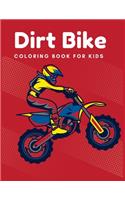 Dirt Bike Coloring Book For Kids