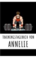 Trainingstagebuch von Annelie