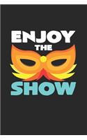 Enjoy the show: 6x9 Carnival - grid - squared paper - notebook - notes