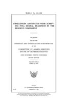 Challenges associated with achieving full dental readiness in the reserve component