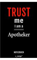 Notizbuch für Apotheker: Originelle Geschenk-Idee [120 Seiten liniertes blanko Papier]