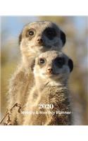 2020 Weekly and Monthly Planner