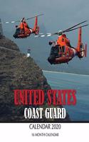 United States Coast Guard Calendar 2020: 16 Month Calendar