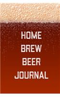 Home Brew Beer Journal