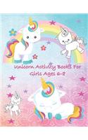 Unicorn Activity Books for Girls Age 6-8