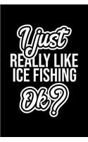 I Just Really Like Ice Fishing Ok?