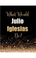 What Would Julio Iglesias Do?: Large Notebook/Diary/Journal for Writing 100 Pages, Julio Iglesias Gift for Fans