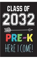 Class of 2032 Pre-K Here I Come!