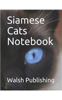 Siamese Cats Notebook