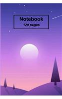 Notebook: 120 Page Blank Lined Softcover Journal and Notebook for Writing(6 X 9)