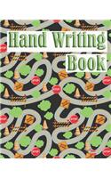 Hand Writing Book: 120 Page Practice Book Composition Book Diary for Boys and Girls Construction