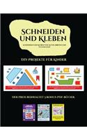DIY-Projekte für Kinder (Schneiden und Kleben von Autos, Booten und Flugzeugen): Ein tolles Geschenk für Kinder, das viel Spaß macht.(Diy-Projekte Für Kinder)