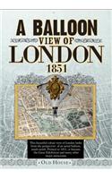 Balloon View of London, 1851