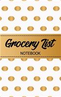 Grocery List Notebook