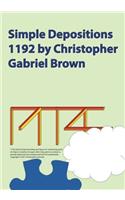 Simple Depositions 1192