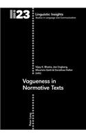 Vagueness in Normative Texts