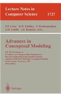 Advances in Conceptual Modeling