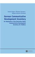 German Communicative Development Inventory