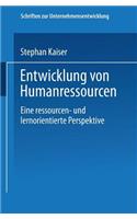 Entwicklung von Humanressourcen