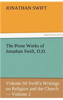 Prose Works of Jonathan Swift, D.D.