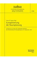 Europaisierung Der Raumplanung