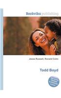 Todd Boyd: (English)