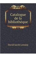 Catalogue de la Bibliothèque