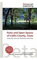 Parks and Open Spaces of Collin County, Texas: (English)