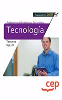 Cuerpo de Profesores de Ensenanza Secundaria. Tecnologia. Temario Vol. IV.