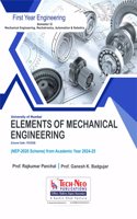 Elements of Mechanical Engineering For MU Sem 2 Mechanical (Course Code : PCC018)