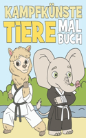 Kampfkünste Tiere Malbuch