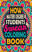 How Masters Degree Students Swear Coloring Book