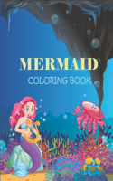 Mermaid Coloring Book: A Coloring Book for kids.Great gift for kids. 80 pages