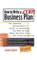 How to Write a .com Business Plan
